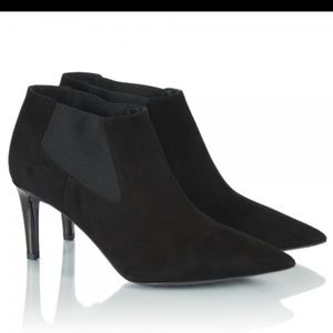 Diane von Furstenberg Suede Ancle Boots